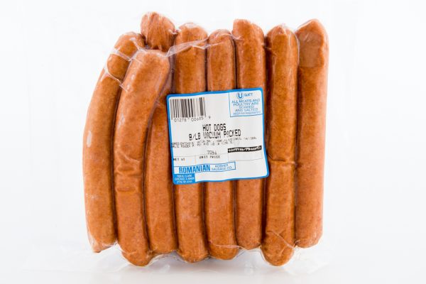 Nitrate Free Hot Dogs 8/1